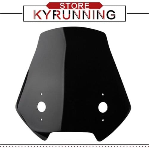 Motorcycle Accessories Windshield WindScreen Visor Viser Double Bubble For KAWASAKI VERSYS650 VERSYS 650 2014-2019
