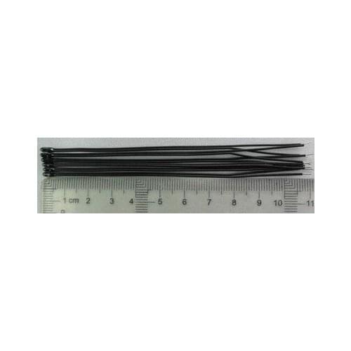 Fast Free ship 20pcs 10k 1% 3435 ntc temperature sensor NTC thermistor total length 110mm wire 30# thermistor