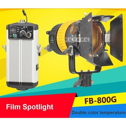 FB-800G Film Spotlight Portable High-quality 5600K/3200K 80W LED Spotlight Photographic Lamp for Camera Video Continuous Light