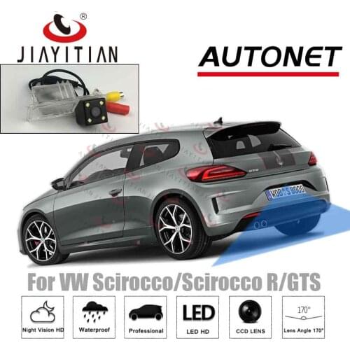 JiaYiTian Rear View Camera For Volkswagen VW Scirocco R/GTS MK3 2008~2018 ccd Night Vision/License Plate camera Reverse camera