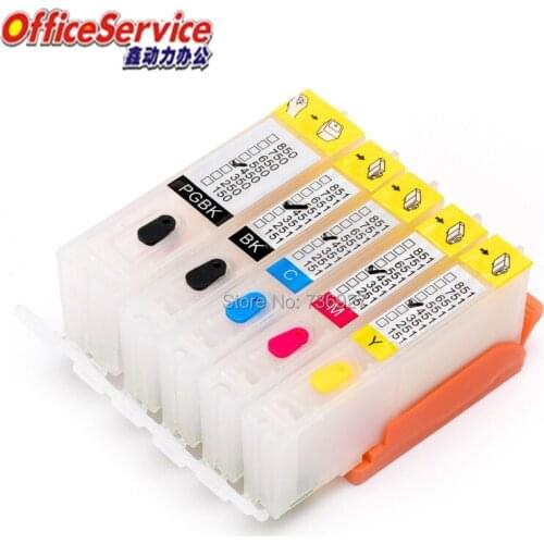 PGI-450 CLI-451 Refillable ink Cartridge For Canon MG5440 MG5540 MG5640 MG6440 MG6640 MG7540 Ip7240 MX924 IX6540 IX6840 printer