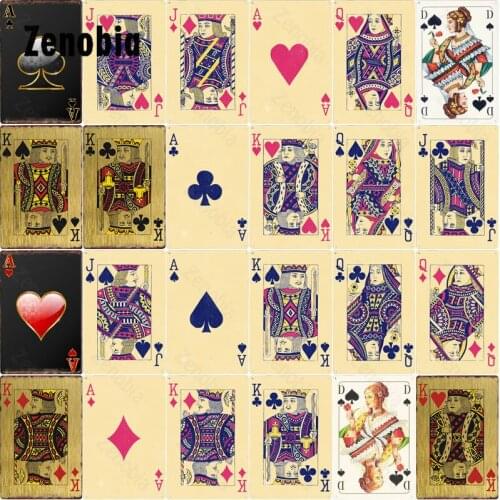 Metal Sign Poker Vintage Decoration Plaque Metal Tin Sign Retro Metal Poster for Pub Game Room Cafe Wall Stickers Home Decor