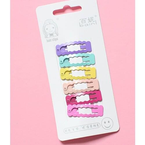 Cute Children Hair Clip Pentgram Heart Shape Hair Accessories Headwear Baby Cartoon Kids Baby Girls Hairpins Full Cover Clips