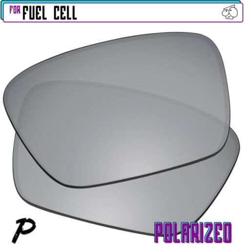 EZReplace Polarized Replacement Lenses for - Oakley Fuel Cell Sunglasses - Silver P