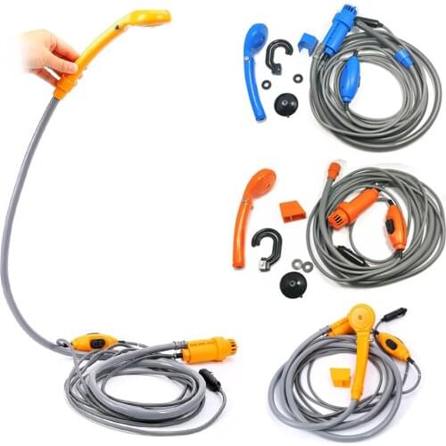 Portable Outdoor Handheld Camping Shower With Build-in Water Filtration System for Travel Camping Hiking Garden Pet