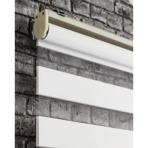 Sezerler Curtain Bamboo Curtain Zebra White 60x200