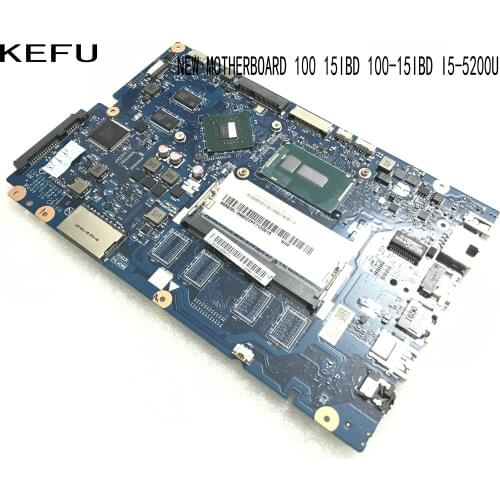 KEFU STOCK ， LAPTOP MOTHERBOARD For LENOVO 100 15IBD / 100-15IBD CG410/ CG510 NM-A681, I5-5200U +VIDEO CARD(NEW ITEM)