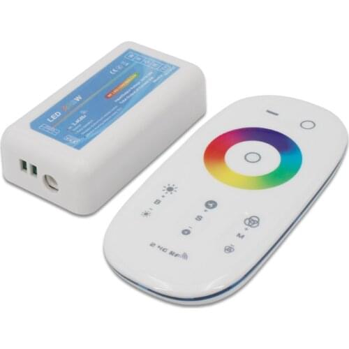 Steady Performance DC12V 4CH 2.4G RF Touch RGBW PWM Control Wireless Remote 2.4G RGBW Touch LED Controller