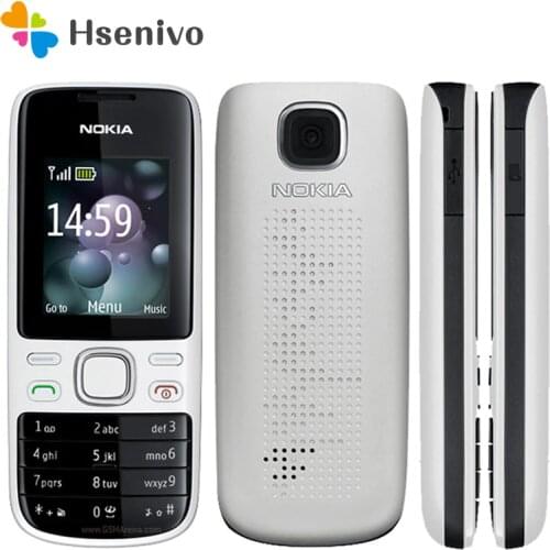 2690 Nokia original unlocked 2690 mobile phones internal 3MB GSM bar cellphones refurbished