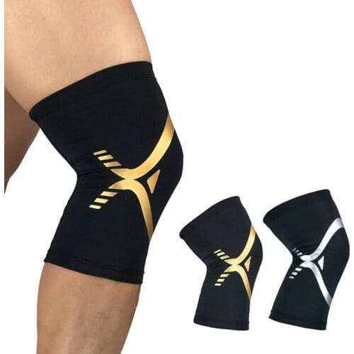 1pc Knee Protector Sleeve Breathable Anti-slip Compression Leg Warmer Protector Outdoor Gym Fitness