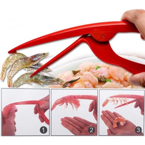 1PC New Practical Peel Shrimp Tool Prawn Peeler Kitchen Gadgets Cooking Seafood Tools OK 0468