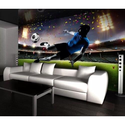 3D Wallpaper Modern HD huge football field Photo Wall Murals Living Room Bedroom Home Decor Wallpapers