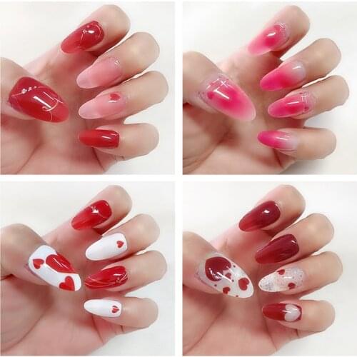 Free Shipping 3D Nail Art Decorations Valentines Day Love Nail Art Sticker Wedding Festive Romantic Designer Nail Stickers