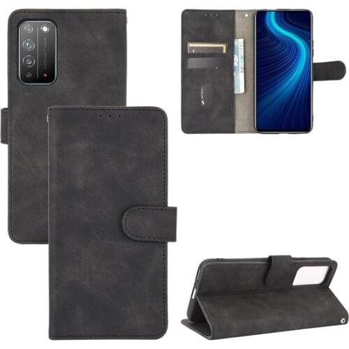 For Huawei Honor X10 Case Luxury Flip Skin Texture PU Leather Card Slots Wallet Stand Case For Huawei Honor X10 X 10 Phone Bags