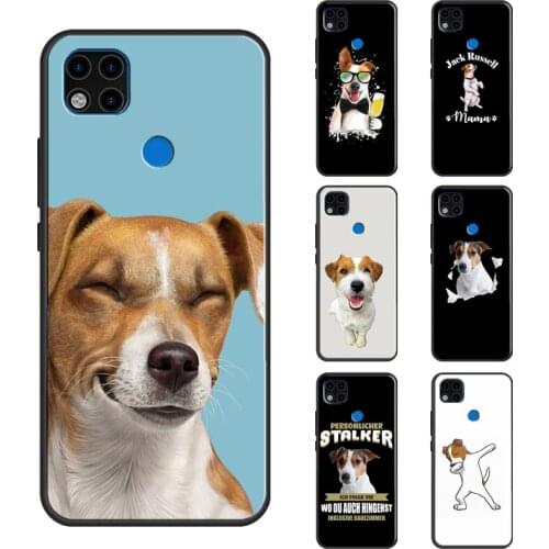 Jack Russell Terrier Puppy Dog Case For Xiaomi Redmi Note 10 8 9 Pro Note 7 9S 8T Back Cover For Redmi K40 9A 9 9C 7A