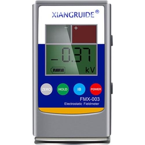 Electrostatic field tester electrostatic tester voltage detector handheld portable fmx-003