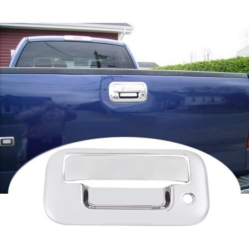 ABS Chrome Door Handle Cover W/O Passenger Side Keyhole with Key Pad for Ford F-150 F150 4 Doors 2004-2014 Car Styling