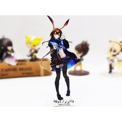 Arknights Amiya acrylic stand figure model plate holder cake topper anime toy games