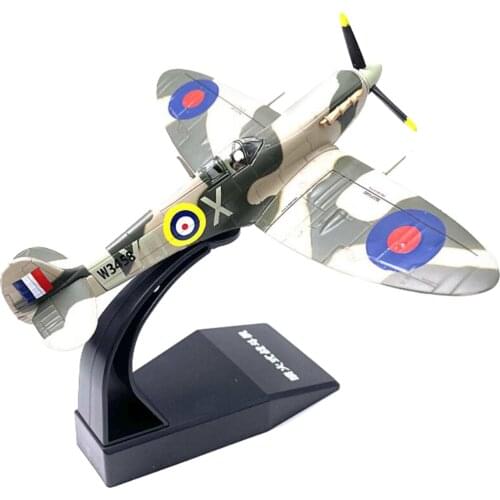 1:72 Airplane Model Fighter Plane , Alloy Simulation Diecast Display Plane Model with Stand for Friends Xmas Gifts