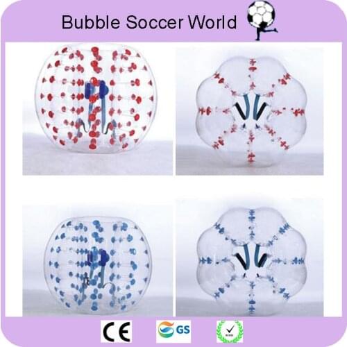 2018 Air Bubble Soccer Zorb Ball 0.8mm PVC 1.2M 1.5M 1.7m Air Bumper Ball Adult Inflatable Bubble Football Bumper Ball on Sale