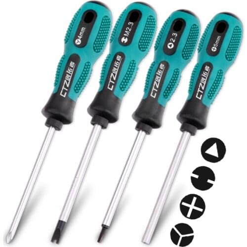 13pcs Inner Phillips Y Triangle Spanner Screwdriver Set Multi Bit Tools Precision Magnetic Long Screwdriver Hand Tool