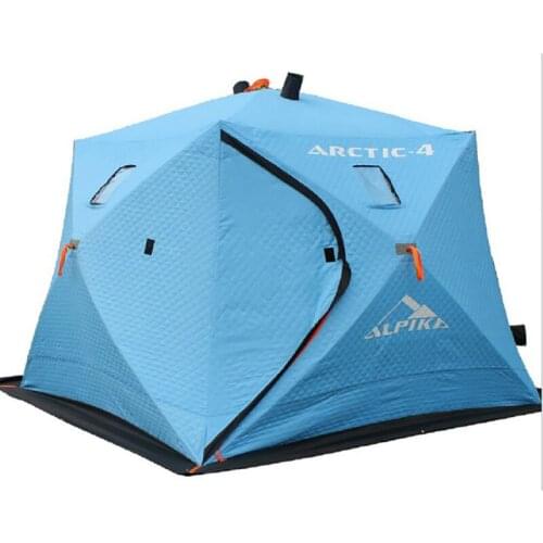 New cold-proof and disaster-relief tent insulation ice fishing cotton tent outdoor Tibetan tent camping duty