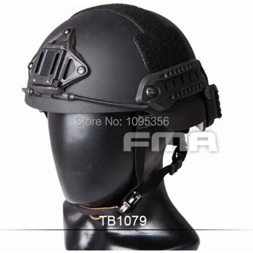 New Arrive ABS Black FMA Sentry Helmet (XP) Free Shipping