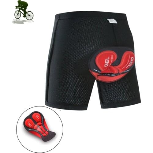 Mountain Bike Shorts Men Cycling Underpants Shockproof Upgrade 5D Gel Sponge Pad Breathable Women Road Riding Bicycle Underwear