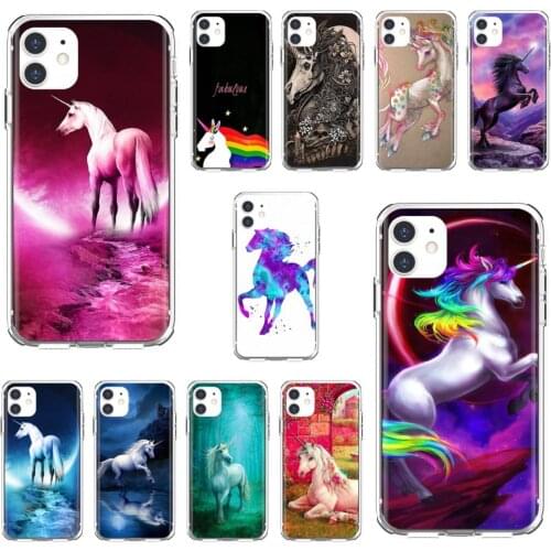 For Samsung Galaxy A9 A8 Star Lite A3 A5 A7 A6 Plus 2018 2015 2016 2017 Silicone Skin Cover Rainbow-Unicorn-Horse-Animal-pattern
