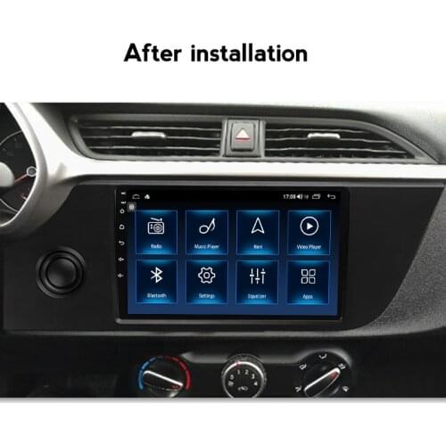 2 DIN 8 Core Android 10 Car Autoradio For KIA RIO 4 X-line 2020 2021 GPS Navigation Multimedia Player Audio Tap Recorder BT Dvr