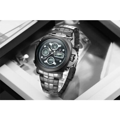 GOLDENHOUR business mens Mens mechanical watch luxury diver watch Luminous