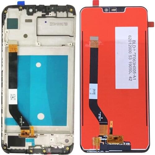 For Huawei Honor 8C LCD Display Screen Touch Digitizer Assembly for Honor 8C BKK-AL10 LCD Display 10 Touch Repair Part