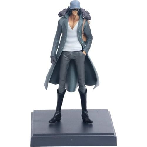 Anime ONE PIECE Final Marine Kuzan Action Figure Admiral Aokiji Model PVC Figurine 23cm Boy Gift Toy