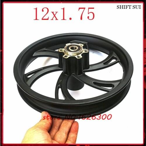 High Quality12'' Rims 12x1.75 Wheel Hub Use 12 1/2 X 2 1/4 12 1/2x2.75 Tire Inner Tube Fit Many Gas Electric Scooters E-Bike