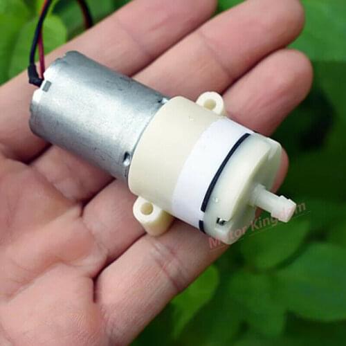 Small Mini 370 Motor Air Pump DC 5V-12V Oxygen Pump for Aquarium Fish Water Tank Aquarium Accessories