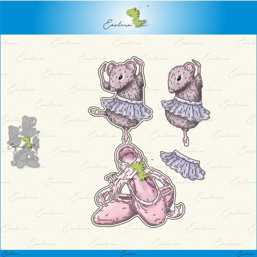 Ballet on shoes Metal Cutting Dies new 2020 DIY dies Scrapbooking Paper Making Craft die Matching color paper dies alinacrafts