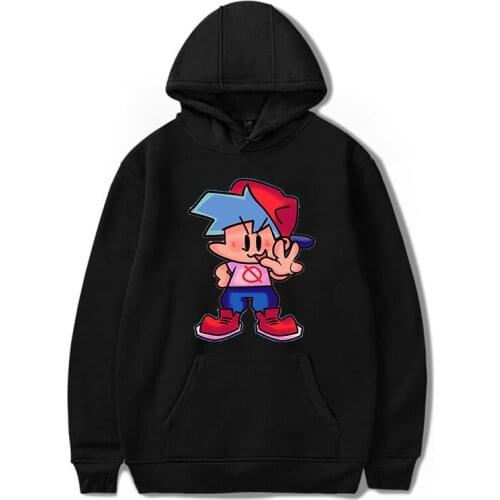 Friday Night Funkin Fashion Fall Winter Suit Hoodies Sportswear leisure Hooded Youthful Hip hop Punk Style Women/Men The hooded