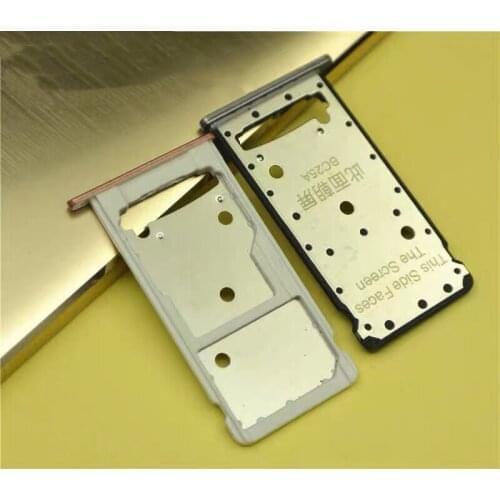 SIM Card Slot SD Card Tray Holder Adapter For Huawei Y7 Y6 Pro 2017 P Smart 2019