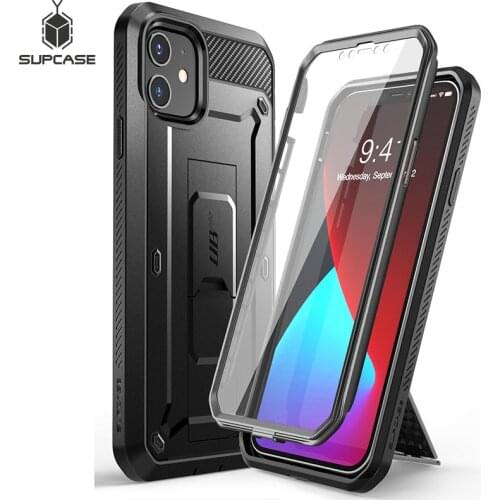 SUPCASE For iPhone 12 Mini Case 5.4 inch (2020) UB Pro Full-Body Rugged Holster Cover with Built-in Screen Protector & Kickstand