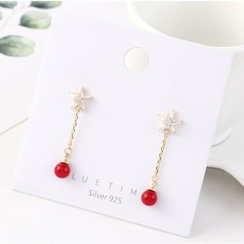 TONGKWOK Bohemia Exaggeration Dangle Earrings For Women Silk Thread Tassel Metal Long Chandelier Earrings #140657