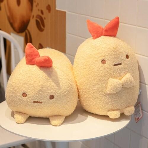 1pc 30cm New Japanese Animation Sumikko Gurashi Shrimp Body Tempura Plush Toys San-X Corner Bio Cartoon Doll for Kids Gifts