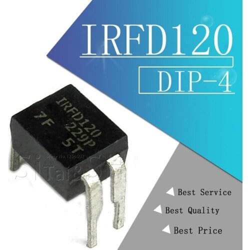 5pcs IRFD120 DIP4 IRFD120PBF DIP-4 IRF120 DIP new original