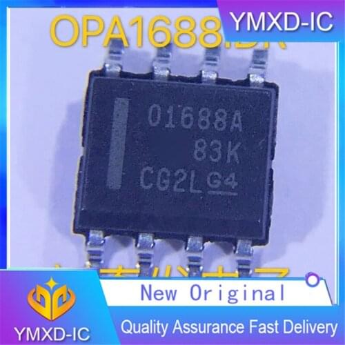 10Pcs/Lot New Original Opa1688idr Patch Sop-8 BB Operational Amplifier Rail-to-Rail Output Low Noise Operational Amplifier