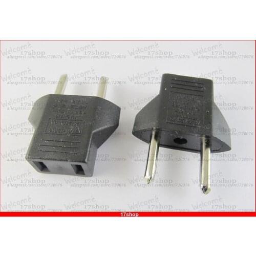 10 pcs Travel Charger Wall AC Power Plug Adapter Converter US USA to EU Europe