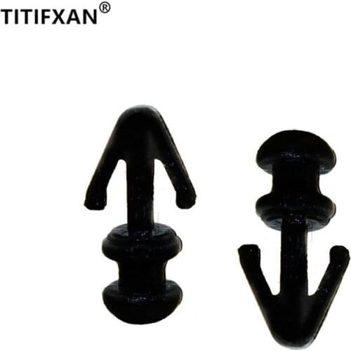 20PCS Car Beading Pedal Skirt Edge Seal Strip Clamp Clip For Ford Mondeo S-MAX Plastic Fastener