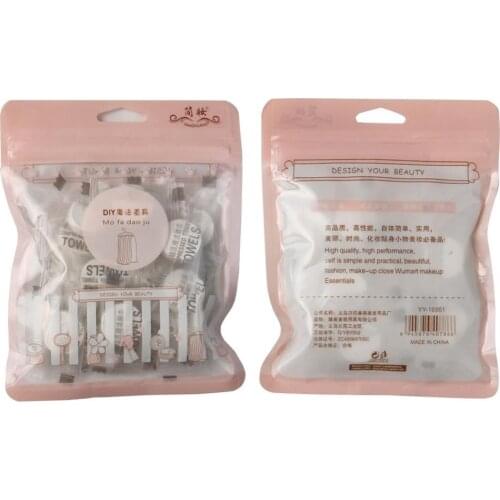 20Pcs Portable Non-woven Compression Towel Home Textile Towel Tablet Capsules Outdoor Travel Accessories Disposable Wash TowelsC