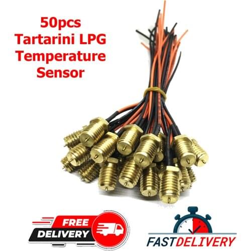 50 pcs NTC Tartarini LPG Temperature Sensor LPG CNG GPL Vaporizer - Engine Coolant Water Temp Sensor