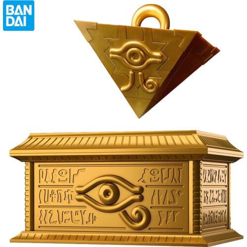 Newest Bandai Yu-Gi-Oh! Ultimagear Millennium Puzzle Pharaoh Artifact Assembly Model Anime Figure Collectile Action Toys Gifts