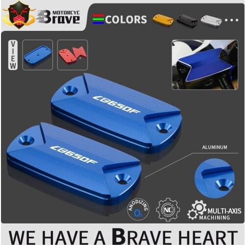 CB 650 F Motorclcye Accessories Brake Fluid Reservoir Cover Cap For Honda CB650F 2016 2017 CB 650F CB650 F