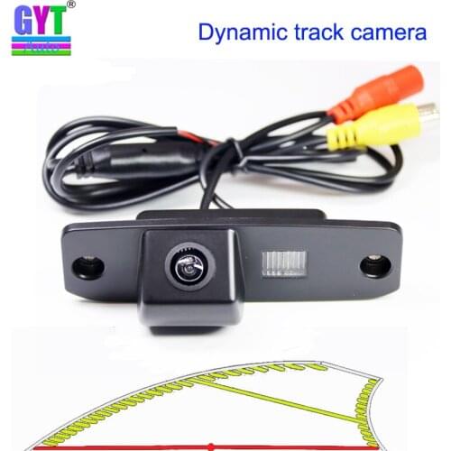 Dynamic Trajectory car Rear view camera for Hyundai Elantra Sonata Accentt Tucson Terracan for Kia Carens Opirus Sorento parking